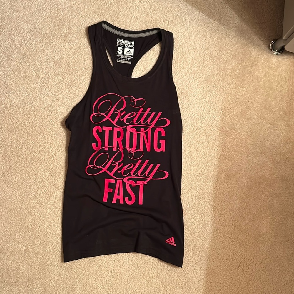 Black Adidas tank top